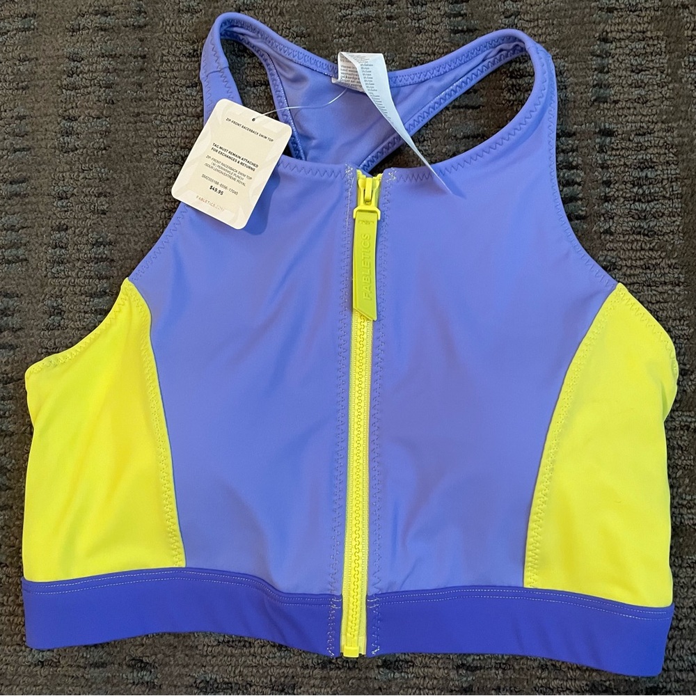 Fabletics Athletic Bikini Racerback Style - Picture 3 of 5
